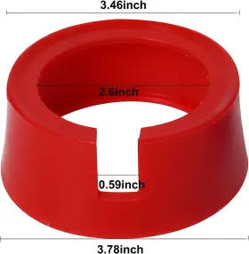 49190 313050951940 Yellow Jacket Boots For 3-1/8 Inch Gauges #3