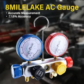 Va-0356 8milelake Ac Gauge 4 Way Automotive Set For R134a R22 R410a R404a R #2