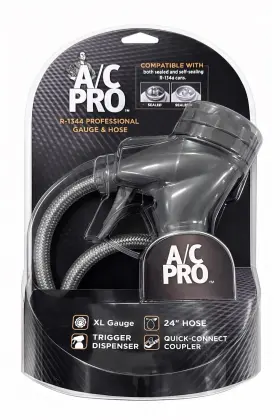 2064308 A/c Pro R-134a Xl Gauge And 24 Inch Hose Set Trigger Dispenser Quick-connect Coupler