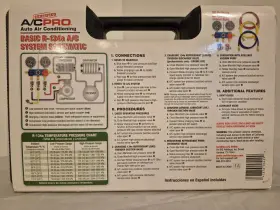 R124a A/c Pro Manifold Gauge And Hose Set #2
