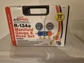 R124a A/c Pro Manifold Gauge And Hose Set