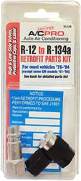 Va-lh8  A/c Pro Certified Car Air Conditioner Adapter Kit Complete Ac Conversion