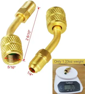 Ac Parts 788000731840 Lbg Products R410a Adapter With Thimble For Air Conditioner Ductless Mini Split #2 Ac Parts 788000731840 Lbg Products R410a Adapter With Thimble For Air Conditioner Ductless Mini Split #2