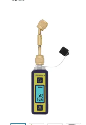 A10730 Accutools Bluvac Micro Wireless Digital Micron Gauge A10730 Accutools Bluvac Micro Wireless Digital Micron Gauge