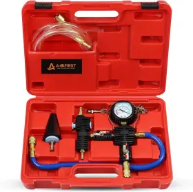 Ad10101rd Adafirst Vacuum Coolant Refill Tool With Gauge Adapter Hoses For Automotive Use