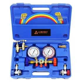 Ad10413be Adafirst Ac Manifold Gauge Set 3 Way Car Hvac R134a R404a Refrigerant Charging Tool K Ad10413be Adafirst Ac Manifold Gauge Set 3 Way Car Hvac R134a R404a Refrigerant Charging Tool K