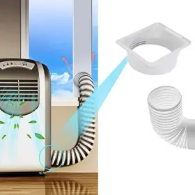 Agatigegotdw2vgir Agatige Air Conditioner Exhaust Hose Coupler 5.9 Inch Window Adapter A/c Connector #3