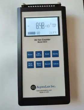 Aic2 Alphalabs Air Ion Counter Alpha Lab Inc. Model