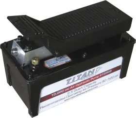 15906 Ame Intl 5 500 Psi 2.5 Quart Titan Air Hydraulic Pump With Aluminum Reservoir 15906 Ame Intl 5 500 Psi 2.5 Quart Titan Air Hydraulic Pump With Aluminum Reservoir