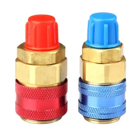 Nptc-qc12hl-1n Ameribox A/c R134a Quick Coupler Adapter Car High And Low Side Hvac Sae Male Flare Fitting Nptc-qc12hl-1n Ameribox A/c R134a Quick Coupler Adapter Car High And Low Side Hvac Sae Male Flare Fitting