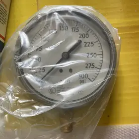 P1590k Ametek 167442 Usg 3- Inch Water 0-300psi 1/4 Npt Gauge