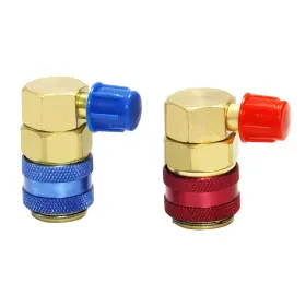 Ap82005kt Apeixoto Ac 134a Quick Coupler 1/4 Inch Sat Male Flare High Low Freon Mainfold Gauge R