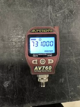 Av760 Appion Digital Vacuum Gauge Av760 Appion Digital Vacuum Gauge