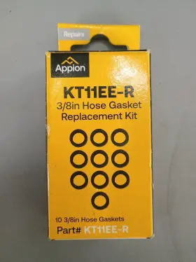 Kt11aa-r Appion Megaflow Hose Gasket 10 Pack For 1/4in Fl Fittings Kt11aa-r Appion Megaflow Hose Gasket 10 Pack For 1/4in Fl Fittings