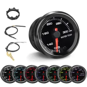 Tc-swb02 Arbriaty 7 Color Water Temp Gauge 100-300 F Coolant Temperature Kit 2-1/1