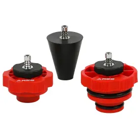 18069 Ares 3-piece Power Steering Adapter Kit Adapters For Manual Vacuum Pumps