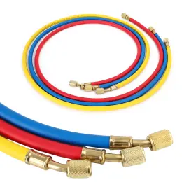 I025-a021 Artudatech 1/4 Inch Sae 60 5ft Ac Charging Hoses Tube Refrigerant For Air Conditioning #2 I025-a021 Artudatech 1/4 Inch Sae 60 5ft Ac Charging Hoses Tube Refrigerant For Air Conditioning #2