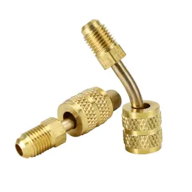 I025-a022 Artudatech 3pcs Split Adapter R410a 5/16 Inch Sae Female 1/4 Male -curve 45 #3 I025-a022 Artudatech 3pcs Split Adapter R410a 5/16 Inch Sae Female 1/4 Male -curve 45 #3