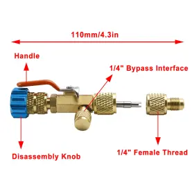I025-a037 Artudatech Hvac A/c Valve Core Removal Tool 1/4 Inch And 5/16 For Air Conditioning System #2 I025-a037 Artudatech Hvac A/c Valve Core Removal Tool 1/4 Inch And 5/16 For Air Conditioning System #2
