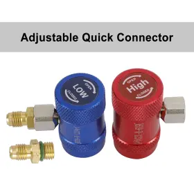 I025-a038 Artudatech Fit For 1/4 Inch Sae Refrigerant Connector Air Conditioner Replacement Adapter 2pcs