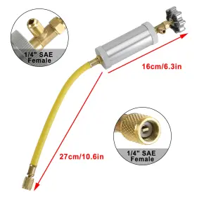 I025-a039 Artudatech 2oz 1/4 Inch Sae Hand Turn Pump Oil Injection Oil&dye Injector Vehicle A/c Adapter #2 I025-a039 Artudatech 2oz 1/4 Inch Sae Hand Turn Pump Oil Injection Oil&dye Injector Vehicle A/c Adapter #2