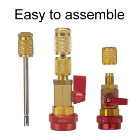 I025-a041 Artudatech Refrigerant Valve Core Remover And Installer Tool Set High Low Side #2 I025-a041 Artudatech Refrigerant Valve Core Remover And Installer Tool Set High Low Side #2