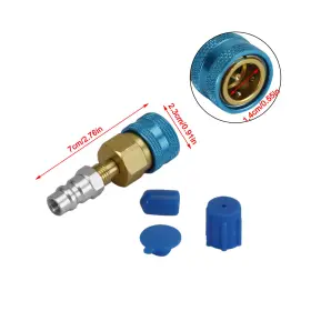 I025-a050 Artudatech 1/4 Inch Sae Low Side Quick Coupler Hose Adapter Fitting Connector #2