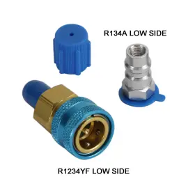 I025-a050 Artudatech 1/4 Inch Sae Low Side Quick Coupler Hose Adapter Fitting Connector #3