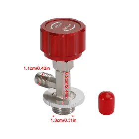 I025-a054 Artudatech 1/2 Inch 1/4 Sae Alloy Adapter Opener Valve Refrigerant Ac Can Bottle Tap #2 I025-a054 Artudatech 1/2 Inch 1/4 Sae Alloy Adapter Opener Valve Refrigerant Ac Can Bottle Tap #2