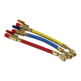 I025-a055 Artudatech 3pcs Charging Hose With Ball Valves For Refrigeration Air Condition Hvac #3