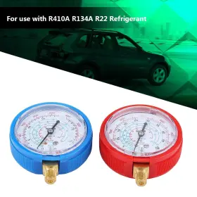 Astibympg0m4nrd3t Astibym Air Conditioner Refrigerant Low And High Pressure Gauge Brass Ac Ga #2