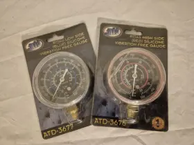 3677 Atd 3676 And Replacement Ac Manifold Gauges Low Side High