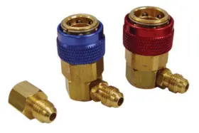 Atd 789611033866 R12 To R134 Air Conditioning Manifold Quick Snap Coupler Adapter Fittings