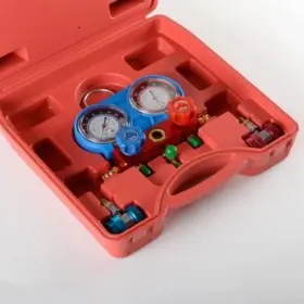 Ate-90368 Ate R134a Air Conditioning Refrigeration Charging Ac Manifold Gauges Set