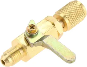 Sz100130055663rk Aupoko Air Conditioner Ball Valve 1/4 Inch Sae Adapter Straight Shut-off For Hvac A/