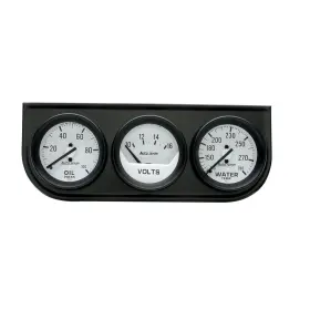 2.3125 Auto Meter 046074023279 2327 Autogage Mechanical Oil/volt/water Gauge With Black Console Inch