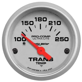 Auto Meter 046074043574 4357 Ultra-lite Electric Transmission Temperature Gauge 2 1/16 Inch