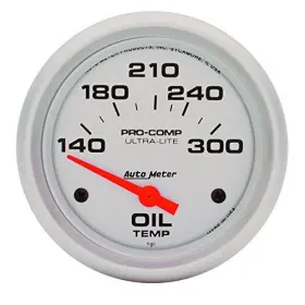 Auto Meter 046074044472 4447 Ultra-lite Electric Oil Temperature Gauge
