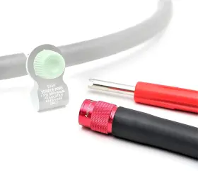 Autoline Pro 690005265742 Evap Service Port Adapter Adaptor Connector Kit With Valve Removal