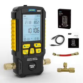 3202l Autool Digital Vacuum Gauge Set Hvac #3202l R6