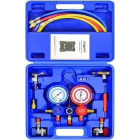 Awt-1105a Autowanderer Tool R134a Ac Gauge 3 Way A/c Manifold Set Air Conditioning Charg Inch Awt-1105a Autowanderer Tool R134a Ac Gauge 3 Way A/c Manifold Set Air Conditioning Charg Inch