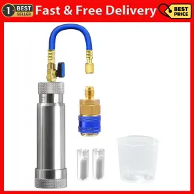 Awt-1119m Autowanderer Tool Ac Oil Dye Injector Kit For R134a Refrigerant System With 1/4 Inch Sae Connector And