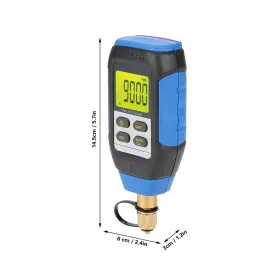 Aynefyyqfr49wop7 Aynefy Micron Meter Vmv 1 High Precision Digital Vacuum Gauge For Atmospheric Env #3