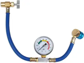 Baco Engineering 445055713773 Bacoeng R134a Auto Ac U-charge Hose With Gauge And Can Tap Hvac