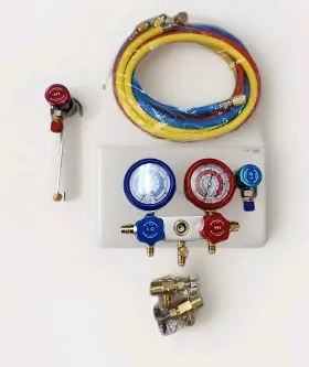 Bacoeng P0201 New Manifold Gauge Set For Refrigerant