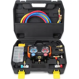 P1084fusa1 Bacoeng Ac Gauges With Anti-shock Pressure Gauge Works On Car Freon Charging And Air Con