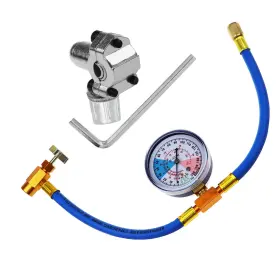 Bpv31 Beadchica 823552747755 R134a Refrigerant Recharge Hose Kit With Piercing Valve For Bullet Chargin