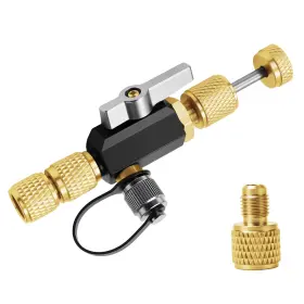 Behonor 721722152869 Hvac Valve Core Removal Tool Remover Installer 1/4 Inch & 5/16 Du