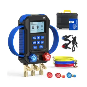 D600-001 Beley Digital Manifold Hvac Gauge Set 95 Refrigerants Dual Pressure&temp ... Fast Ship D600-001 Beley Digital Manifold Hvac Gauge Set 95 Refrigerants Dual Pressure&temp ... Fast Ship