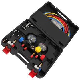 02qa97 Bfo Ac Repair Kit For R134a R22 R410a With Gauge Set And Quick Connect Couplers